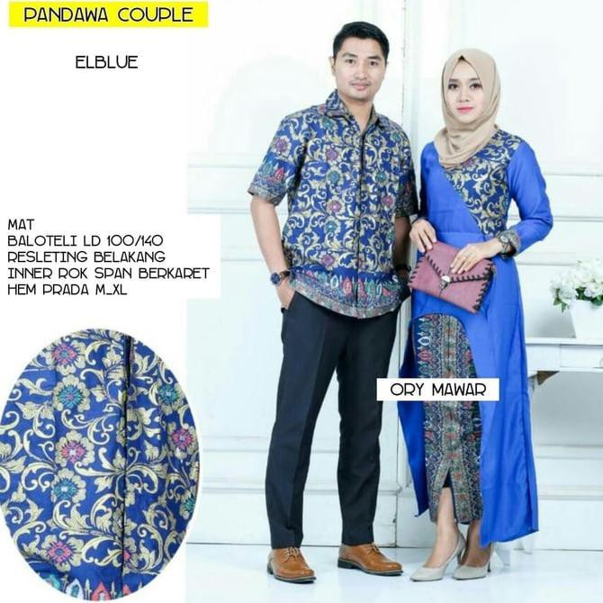 66+ Model Baju Batik Couple Jaman Sekarang Terbaru