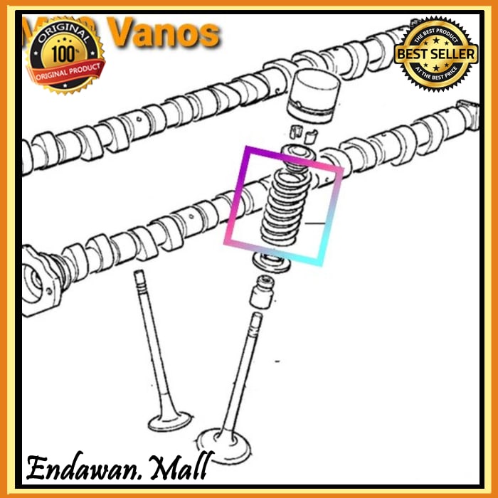 Grosir per klep BMW Engine M50 Vanos BMW E34 E36 Elegan