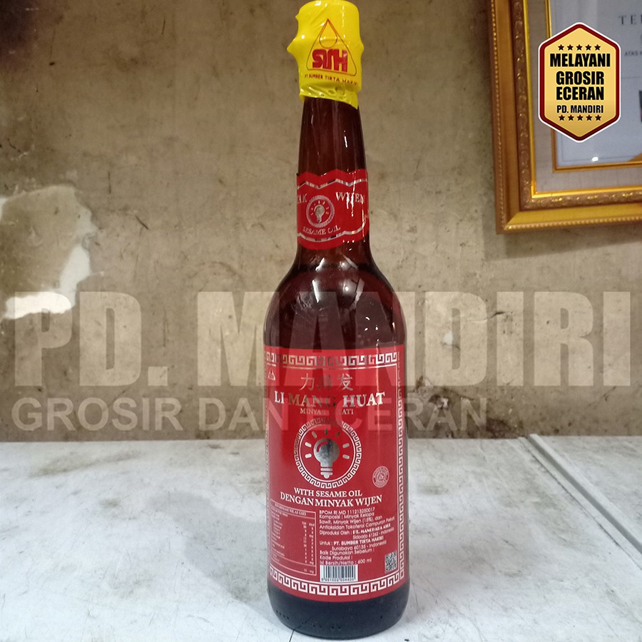 

LI MANG HUAT MINYAK WIJEN MAYU SESAME OIL 600 ML