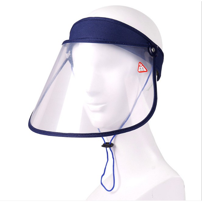 Face Shield Sun Visor / Topi Pelindung Wajah Anti Virus – Transparant