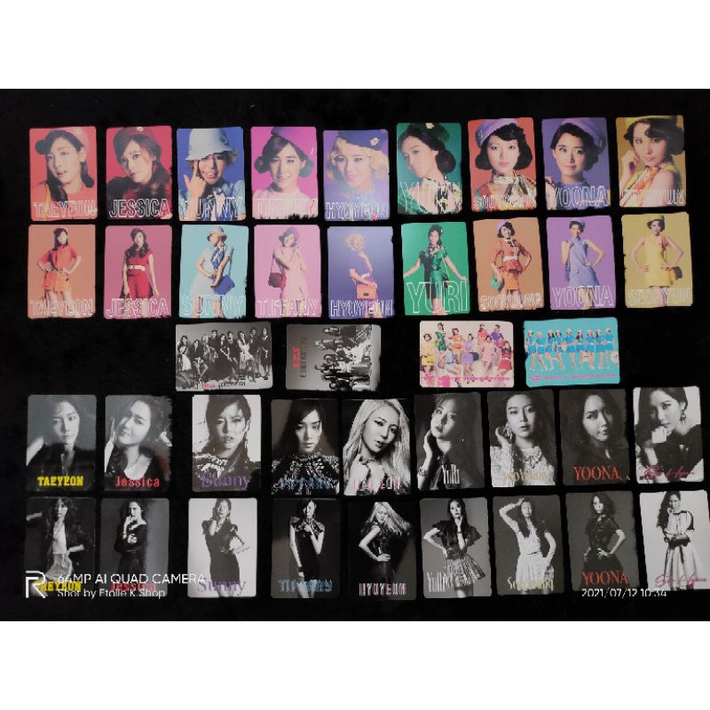 Girls' Generation SNSD -Girls & Peace- 2nd Japan Tour Postcard/Photocard