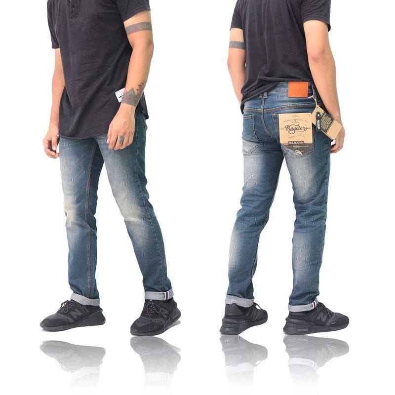 celana panjang jeans denim pria salvadge