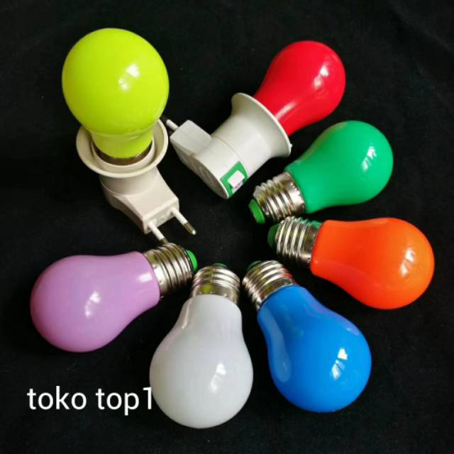 lampu tidur  led dinding  warna warni  /  lampu led warna/mini lampu(satu set)