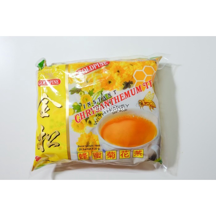 

TRADISIONALMINUMAN- GOLDPINE TEH INSTANT CHRYSANTHEMUM WITH HONEY -MINUMAN-TRADISIONAL.