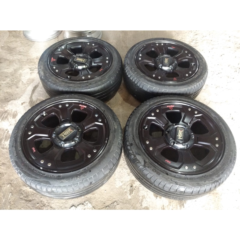 velg pelek mobil racing hsr seken myth 05 ring 18 bonus ban pcd 5/114