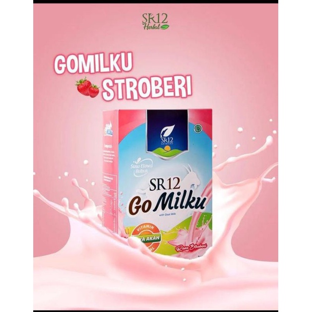 

NEW PRODUCT... GO MILKU STRAWBERRY SR12 / SUSU KAMBING ETAWA BUBUK HERBAL