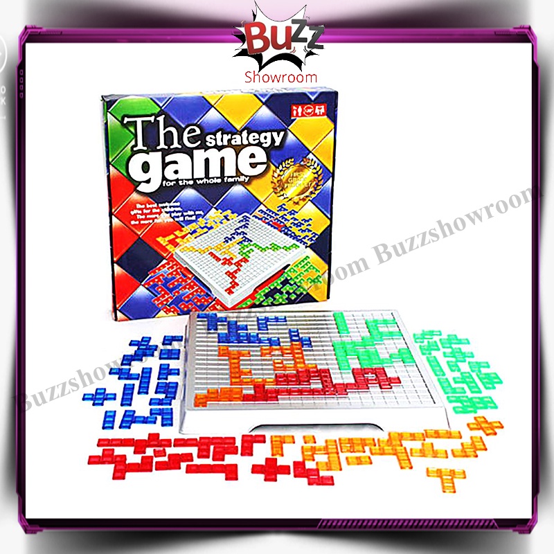 Blokus The Strategy Game Table Glide Gladiator Chessboard Mainan Anak Keluarga