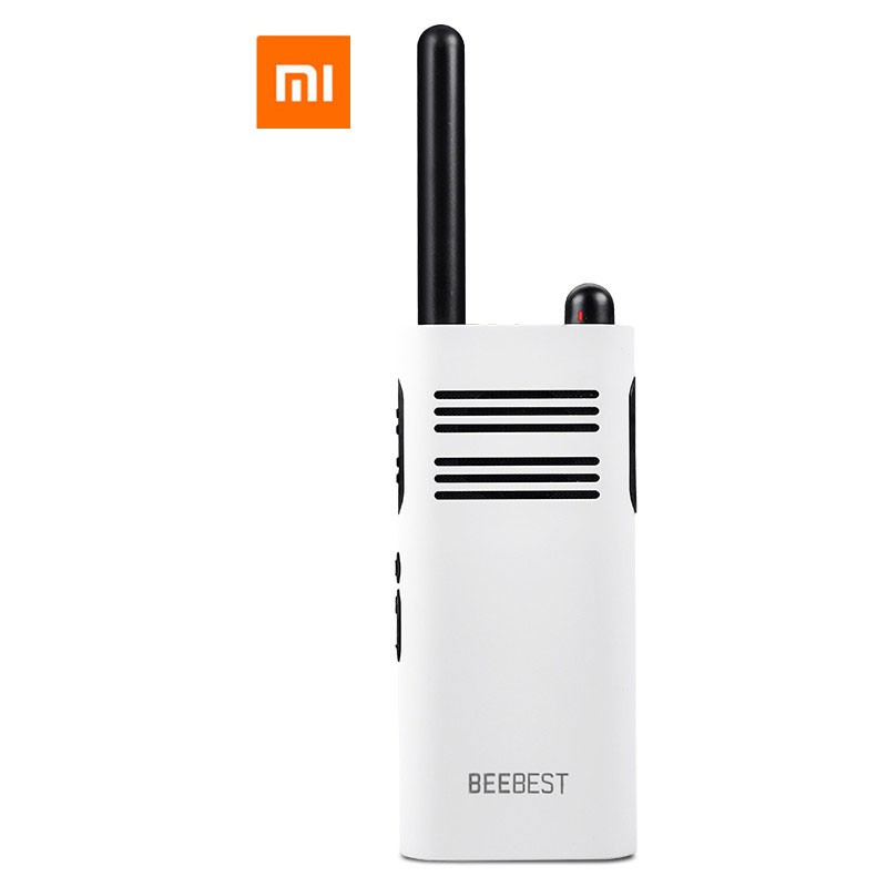 Bayar di Tempat HT Xiaomi BEEBEST Mini Walkie Talkie Premium Design - A208 Warna Putih