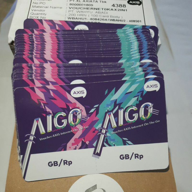 VOCER AXIS AIGO KOSONG ZERO..