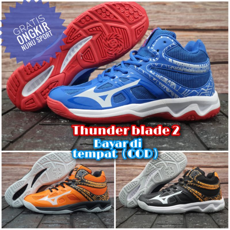 SEPATU VOLY_MIZUNO THUNDER BLADE_MIZUNO THUNDER BLADE 2_THUNDER BLADE 2_MIZUNO THUNDER BLADE PREMIUM