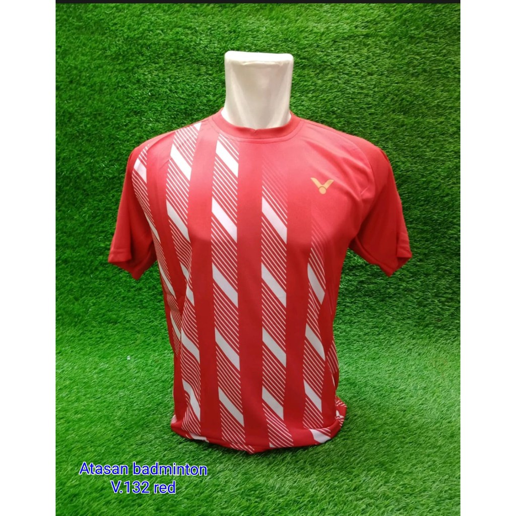 Atasan Badminton Victor / Baju Badminton Victor / Kaos Badminton Victor