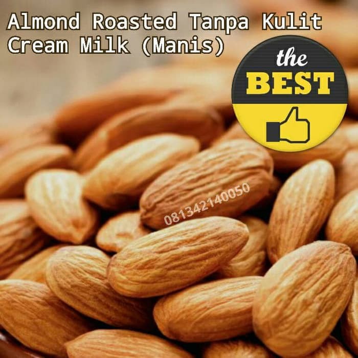 

Almond Kupas Creamy butter milk tanpa kulit grosir jakarta CREAMY 250gr ~ kp33