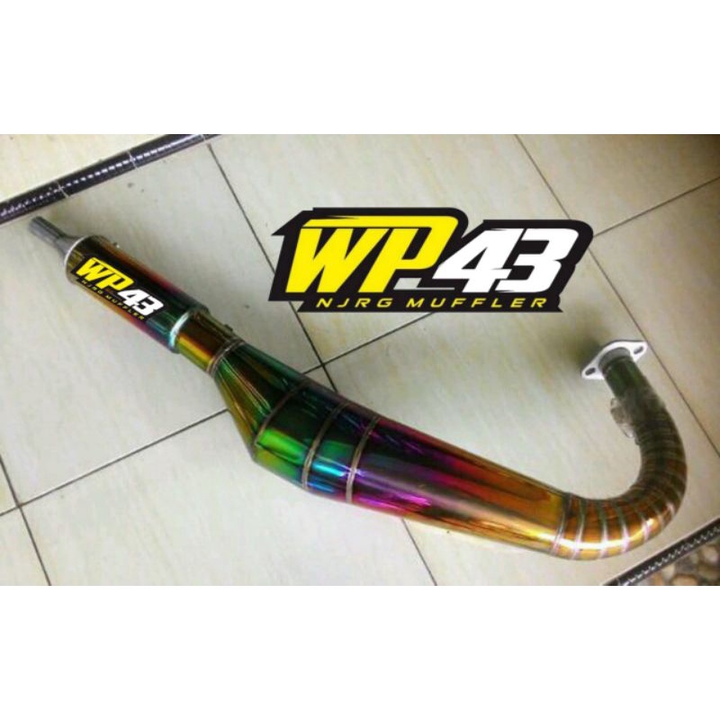 knalpot kolong rx king pelangi