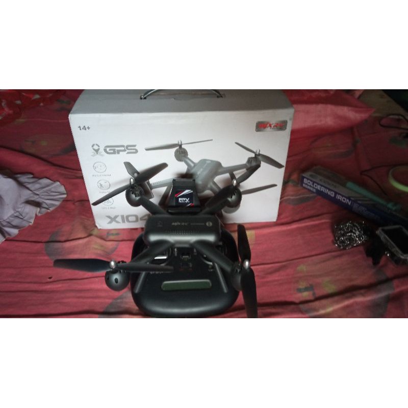 MJX X104G GPS Drone 1080P 5G Wifi FPV Follow Me Fail To Safe
