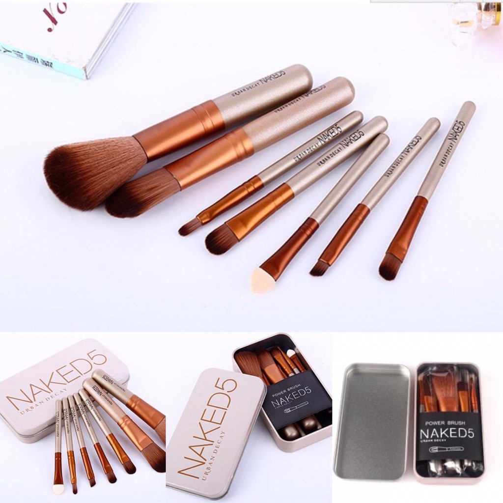 Brush Makeup Kuas Makeup 1 Set isi 7 Pcs Kuas