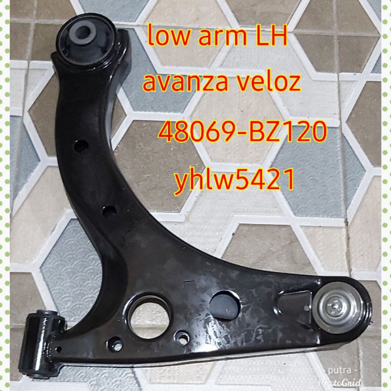 LOWER ARM LH SAYAP BAWAH KIRI AVANZA VELOZ 2012 ALL NEW AVANZA XENIA 2012-2014 OEM TOYOTA