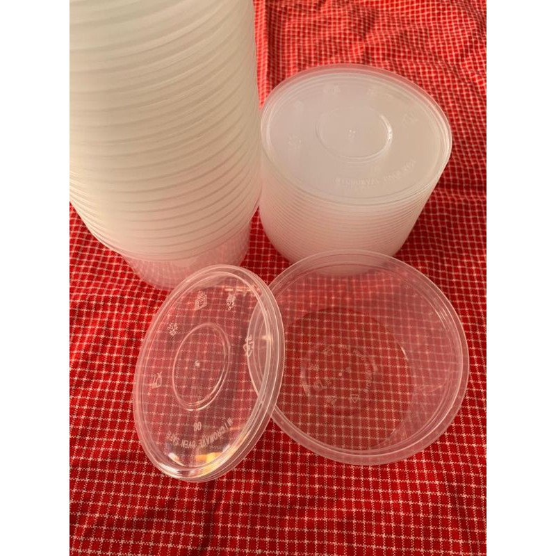 food container/box makanan/wadah plastik 300 ml