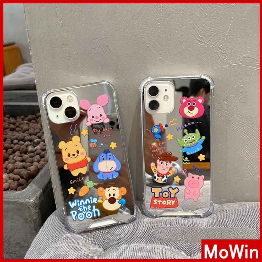 iPhone Case Acrylic Luxury Makeup Mirror Airbag Shockproof Protection Camera Cartoon Cute Compatible For iPhone 11 iPhone 13 Pro Max iPhone 12 Pro Max iPhone 7 Plus iPhone xr