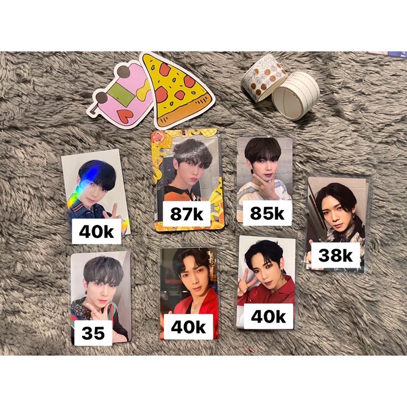 PHOTOCARD SALE ATEEZ YEOSANG HONGJONG JONGHO FEVER BENEFIT YES24 makestar MMT