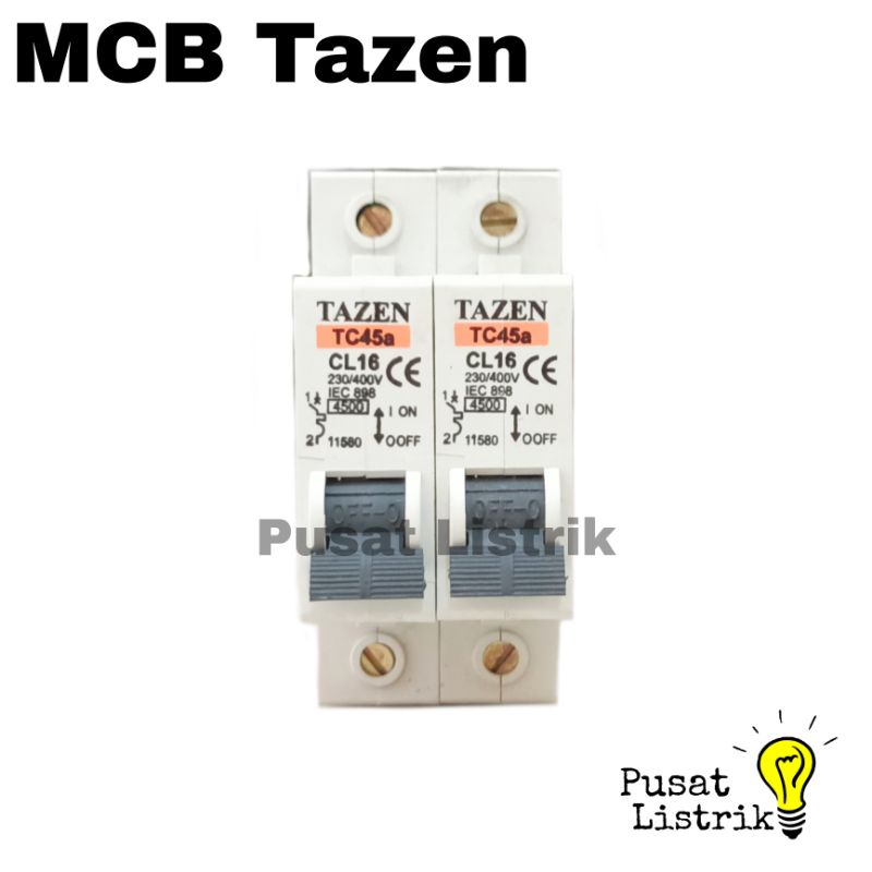 MCB 1Phase Pemutus Arus Listrik Murah Miniature Circuit Breaker (MCB) Bagus