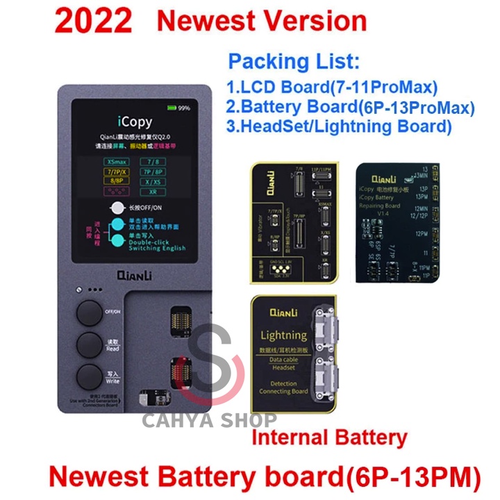 ALAT COPY LCD IP QIANLI QIAN LI ICOPY PLUS 2.2 NEW 2022 ORIGINAL