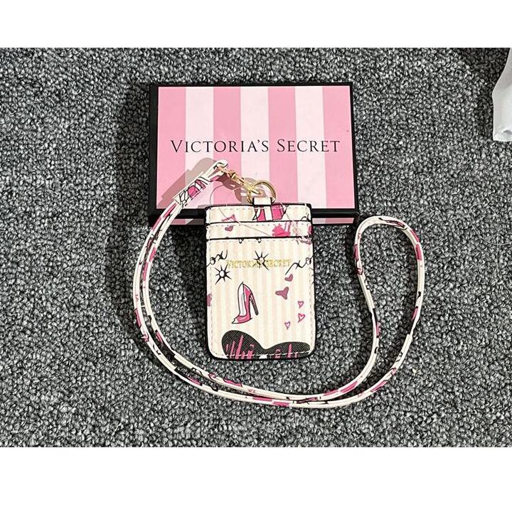 

ㆊ CARDHOLDER ID TEMPAT KARTU DOMPET KARTU TALI PICTORIA SECRET VS LANYARD WANITA IMPORT PREMIUM #438232 NEW ARRIVAL 2978 ◘