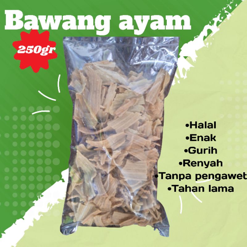 

Bawang Ayam 250gr enak gurih & renyah