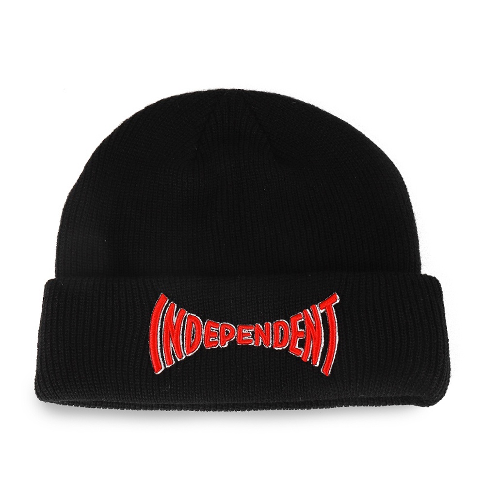 Independent Spanning Wharfie Beanie IN1222012 black