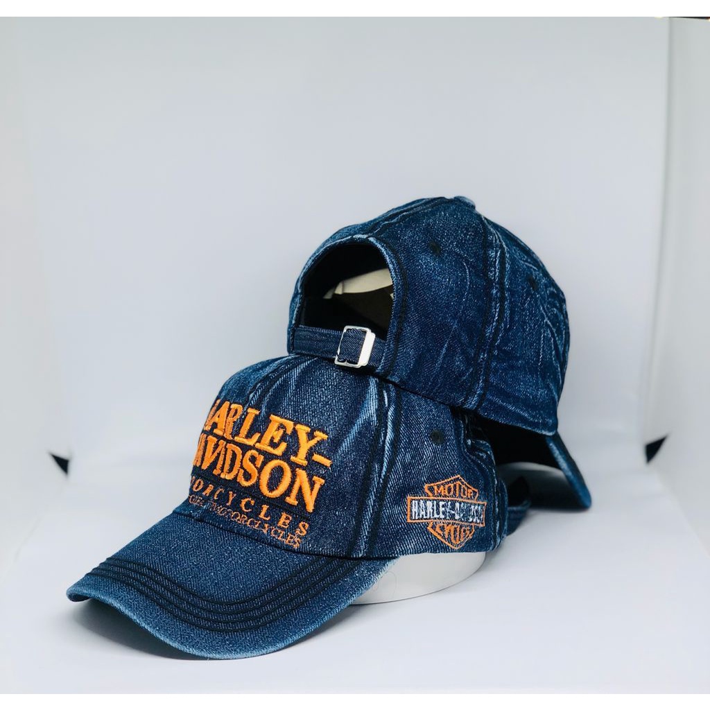 GRATIS ONGKIRTopi Pria Distro Original Murah Topi Bordir Harley Davidson / topi cowok cewek model ba