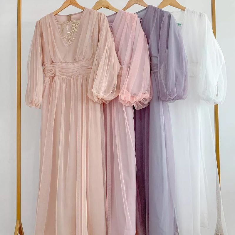 gamis pesta #gamis princess #dress princess