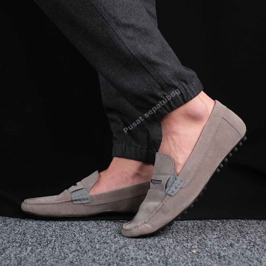 Sepatu Kasual Pria Fashion Kantor - Sepatu Slipon Pria Original Loafers Kerja Trend 2021