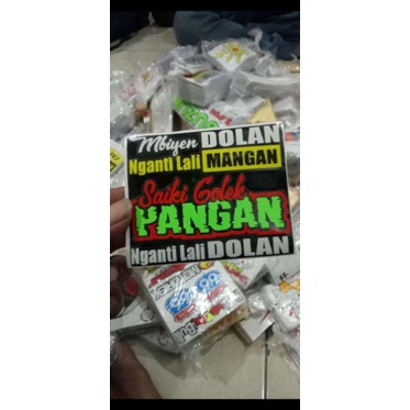 

stiker nama,bisa request tulisan