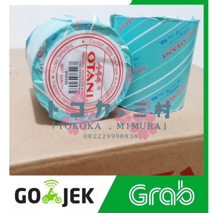 

Kertas / Ekonomis Otani Thermal Paper Ukuran 80X80 | Khusus Gojek Dan Grab