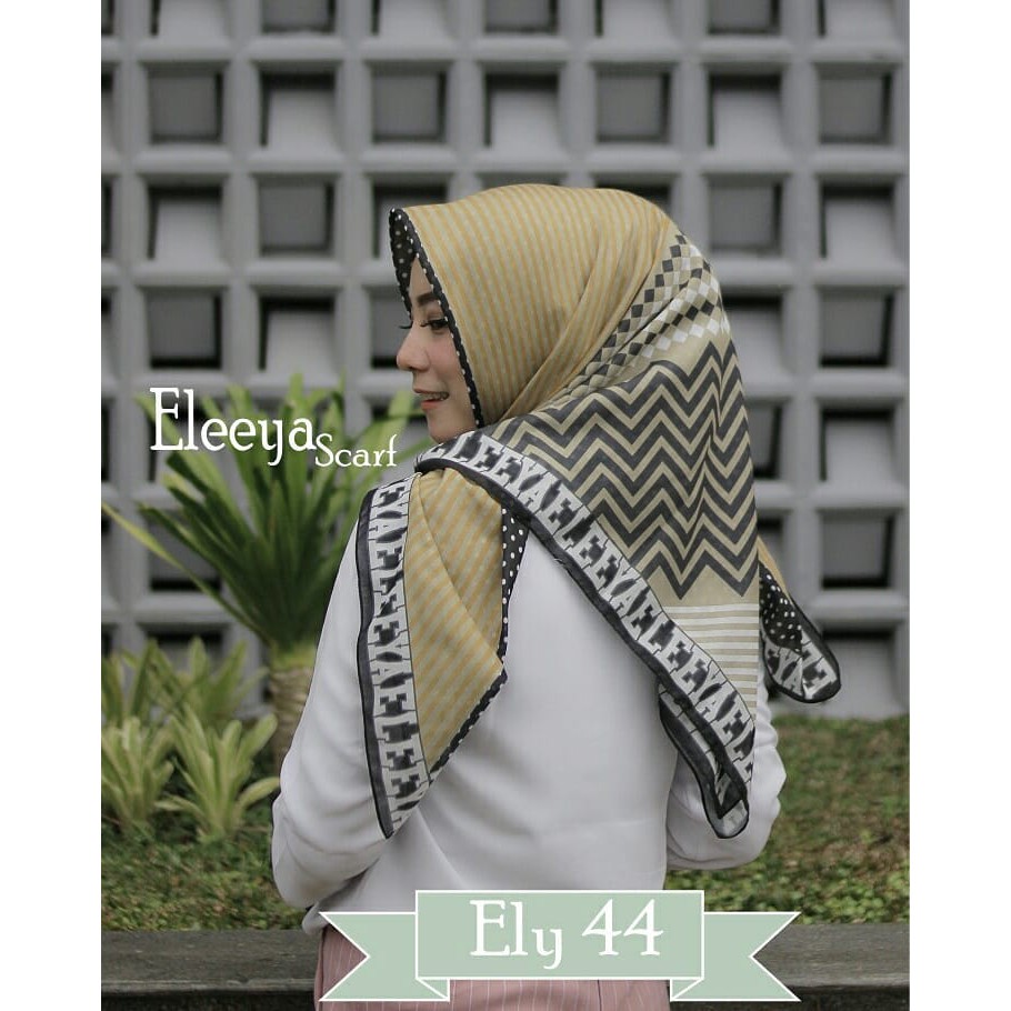 HIJAB SEGIMEPAT MOTIF PRINTING II Eleeyascarf: ELY 44