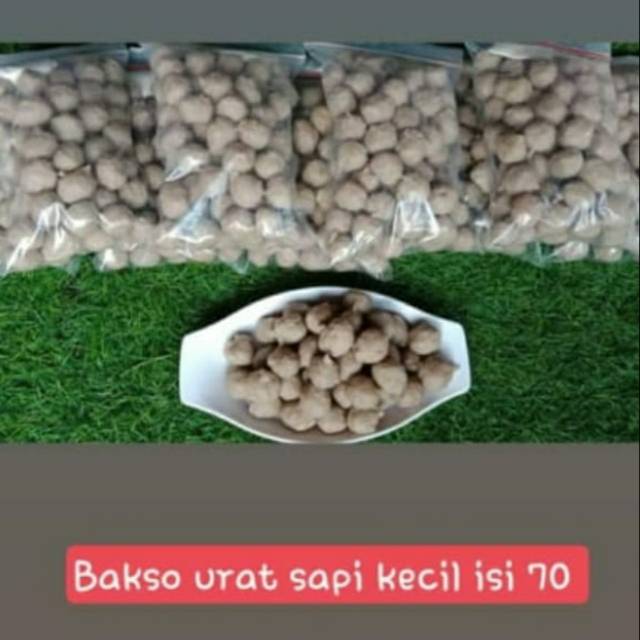 

Bakso Sapi Home Made Kecil2 isi 70 pcs