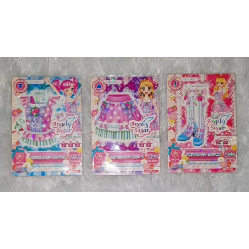 Aikatsu card Angely Sugar Ver Jepang