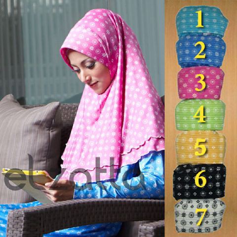Kerudung Jilbab Instant Bergo Zaria M Anita Elzatta