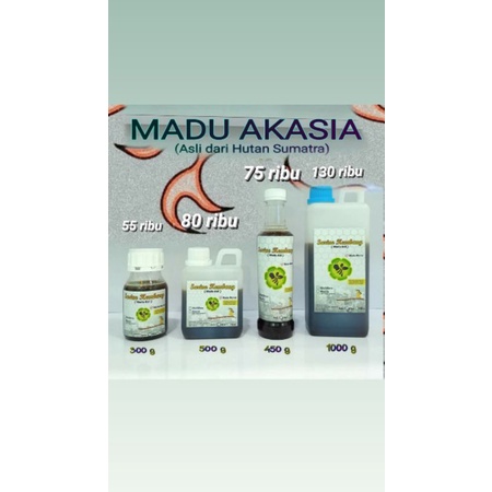 

Madu Sarine Kembang Akasia asli dari Hutan Sumatra