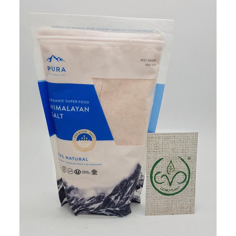 

ENAK Pura Organic Himalayan Pink Salt (Premium) - 500g BANYAK RASA