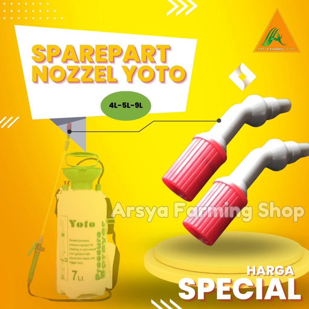 Spare Part Nozzle Sprayer Yoto 4 L 5 L 7 L 9 L