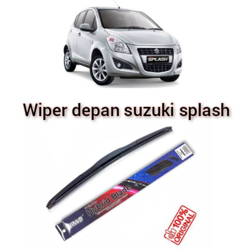 wiper depan suzuki splash 22&amp;16