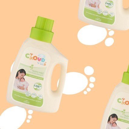 Cloud Extra Mild Baby Laundry Detergent 1200ml