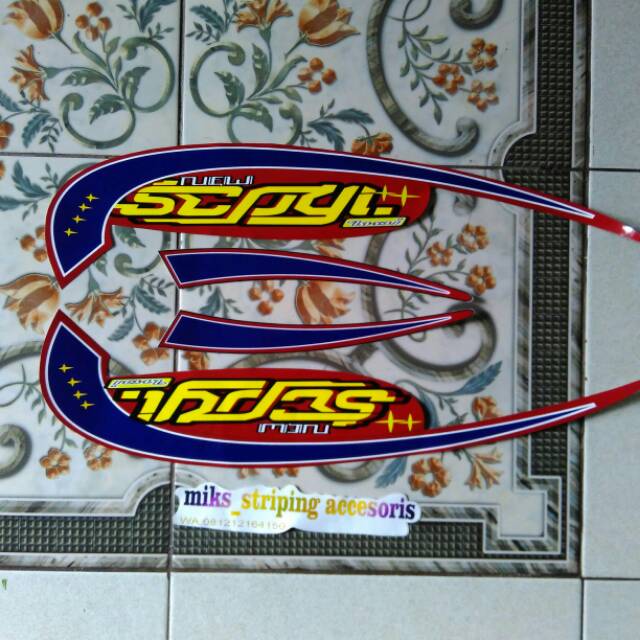 Striping scoopy karbu/fi/new motif thailand