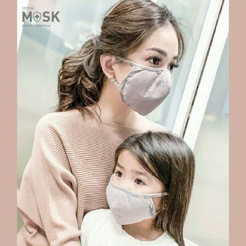 Little Palmerhaus Cotton Mask Masker Kain Katun Anak Isi 1pcs