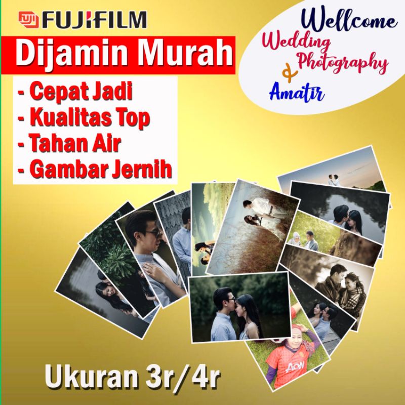 Cetak Foto/Cetak Photo/Print Foto/Print Photo ukuran 3r/4r /Poscard/ Jumbo custom