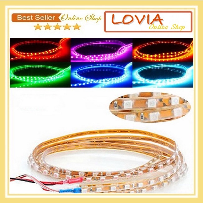 LED Strip Alis DRL Fleksible Lampu DRL Alis Cumi Panjang 45 CM Waterproof