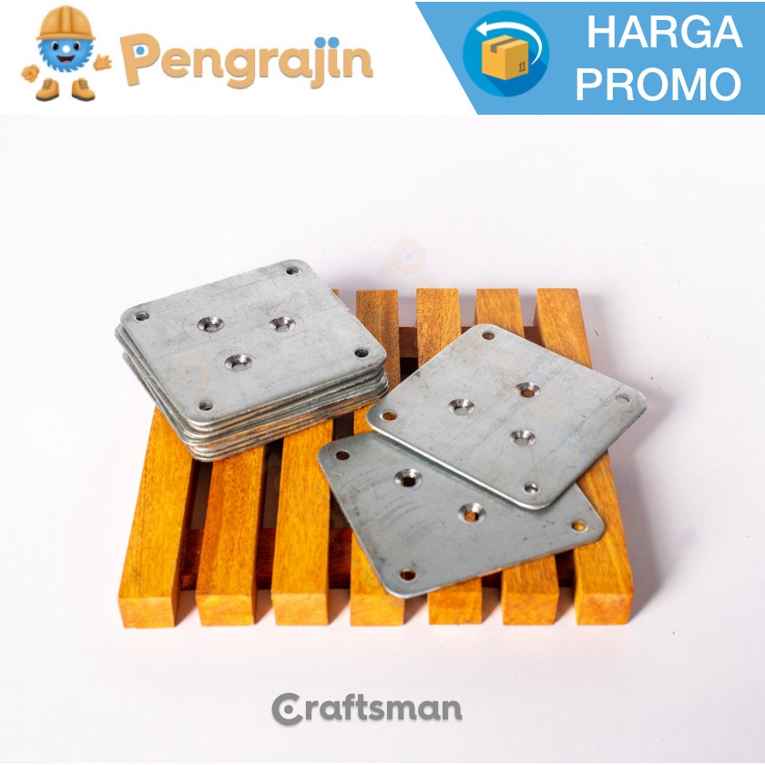 Plat Kaki Besi Sofa Meja dan Kursi Anti Karat - Chub