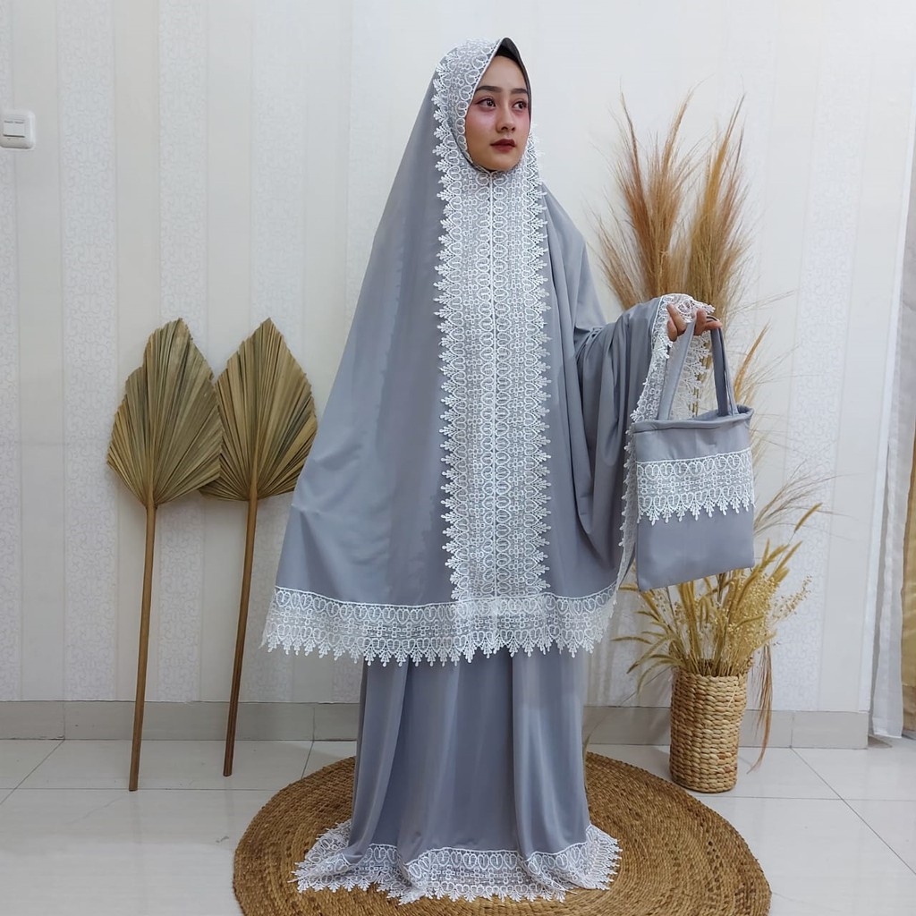 ANNISA MUKENA / Mukena Dewasa / Mukena Dewasa Terbaru / Mukena Jersey Dewasa / Mukena Jersey Lebaran