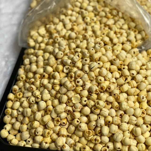

BIJI TERATAI / LOTUS SEED BESAR 250 GRAM