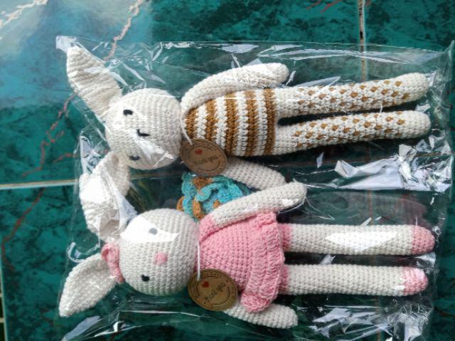  Boneka  Rajut  Amigurumi Bunny Shopee  Indonesia